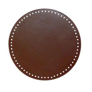Yuvarlak Çanta Tabanı 23 cm Kahverengi