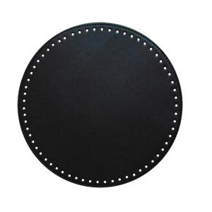 Yuvarlak Çanta Tabanı 23 cm Siyah
