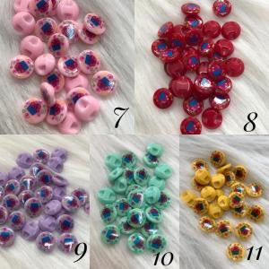 Cupcake Desenli Bebe Düğme