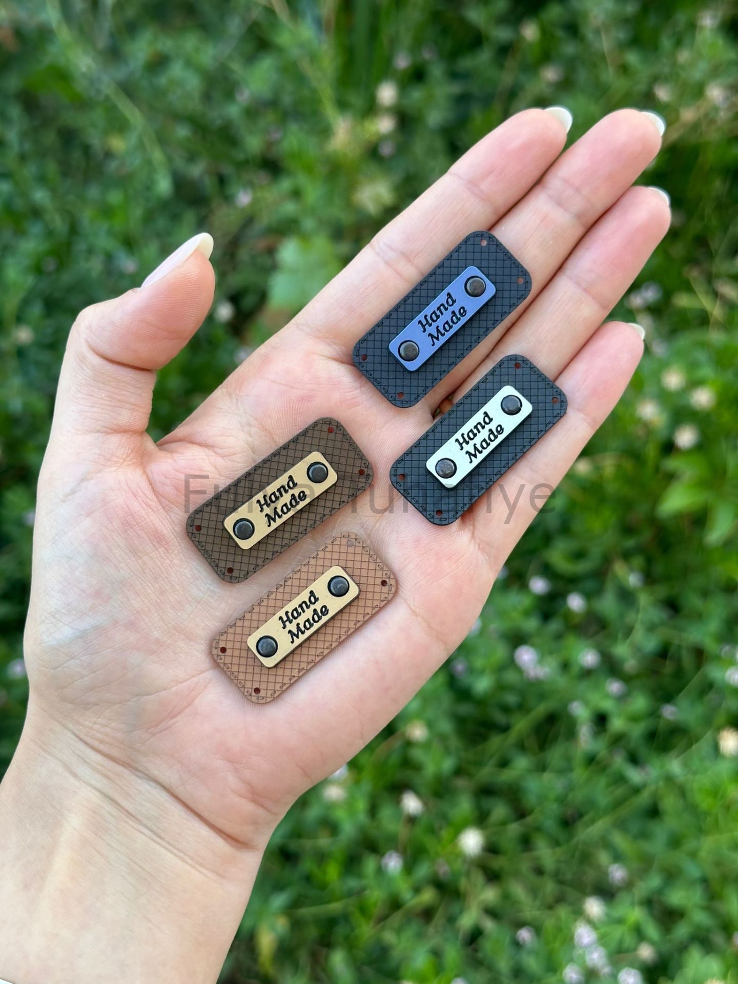 Handmade Deri Etiket Yeni Model