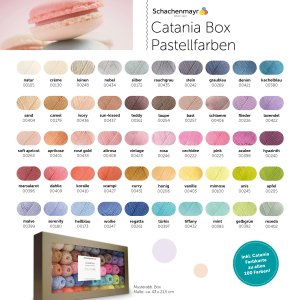 Catania Amigurumi Box Pastels