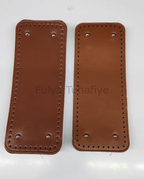 30x12 cm  Dikdörtgen Deri Çanta Tabanı