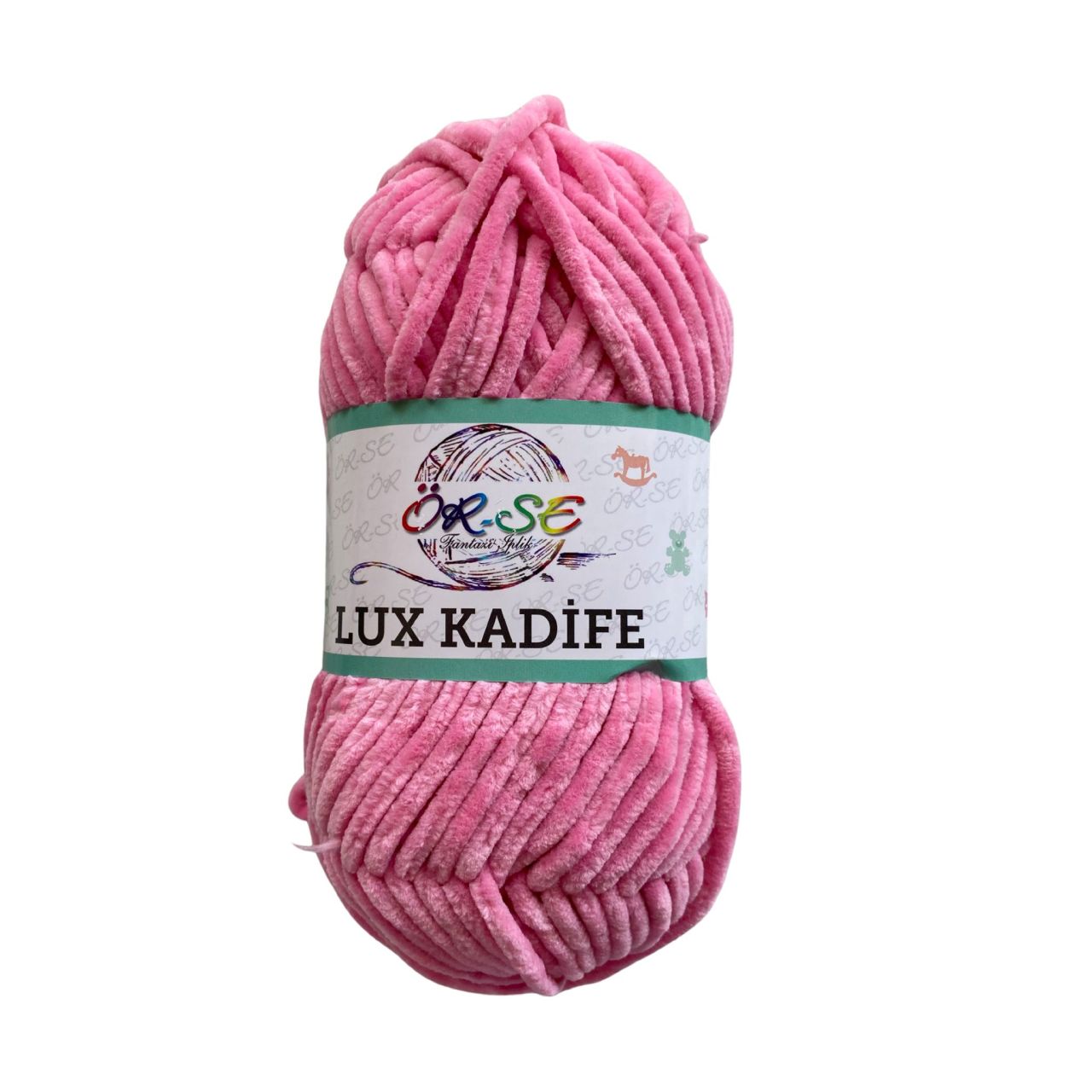 Örse Lüks Kadife Pembe