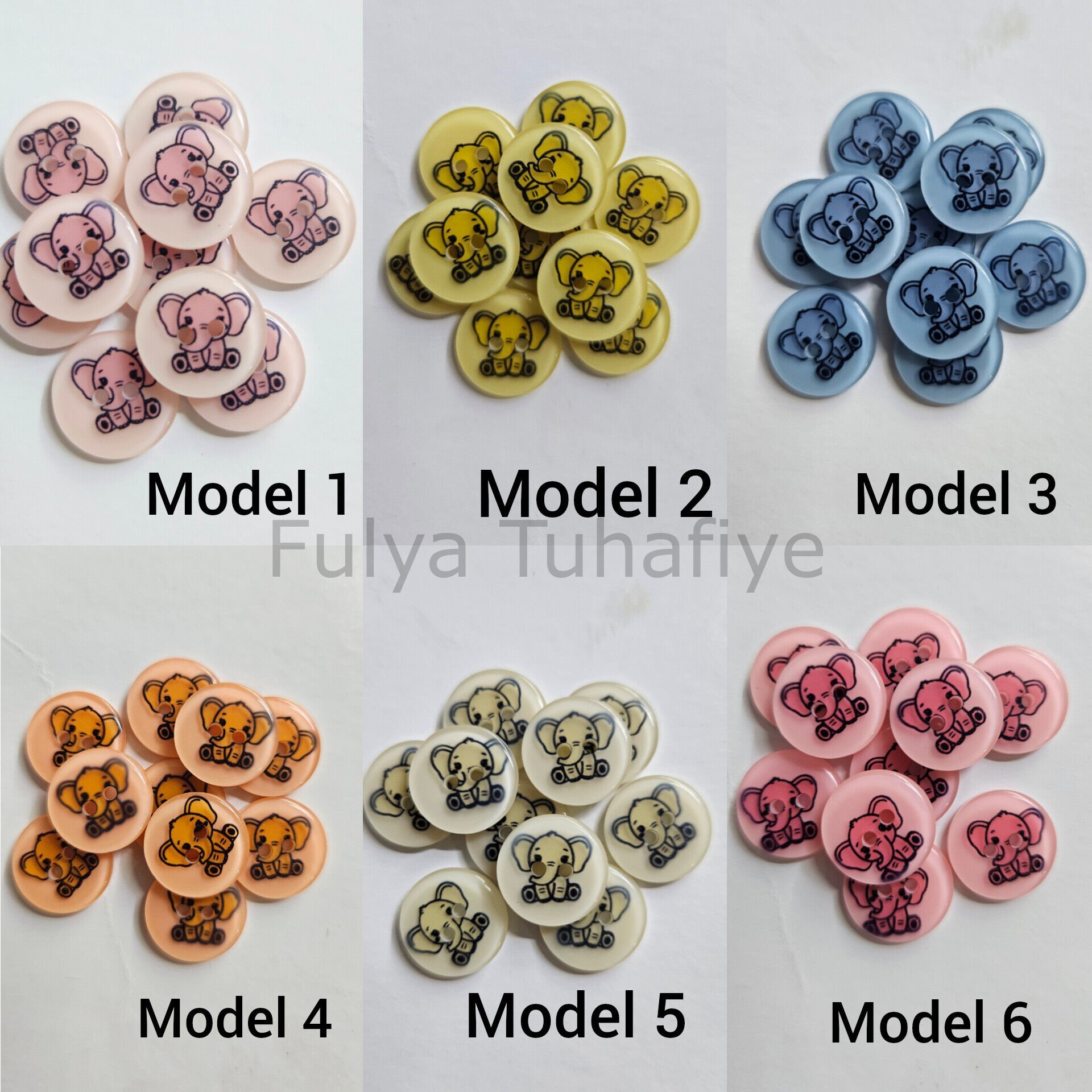 Fil Model Bebe Düğme