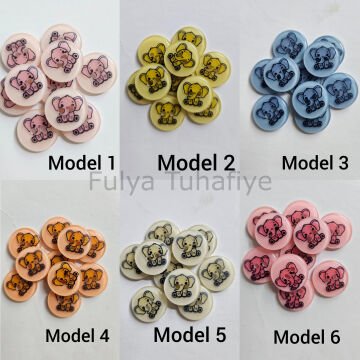 Fil Model Bebe Düğme