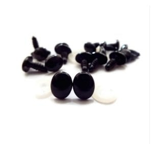 10 x 12  mm Hello Kitty Oval Göz