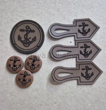 Efe Yeleği Düğme Seti