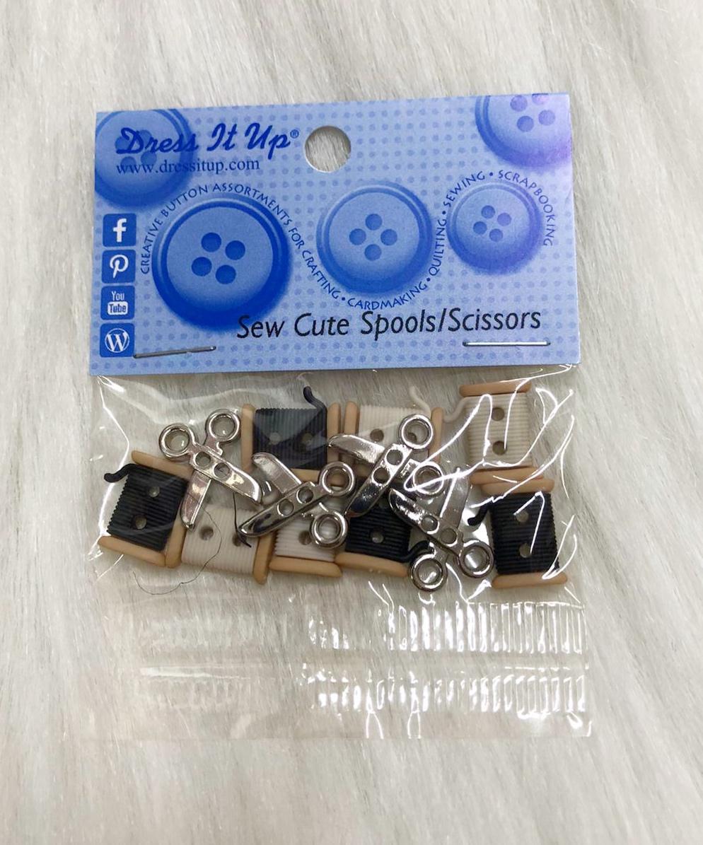 Sew Cute Spools Scissors