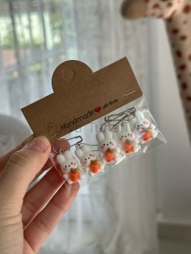 İlmek Yer Belirleyici Sevimli Tavşan