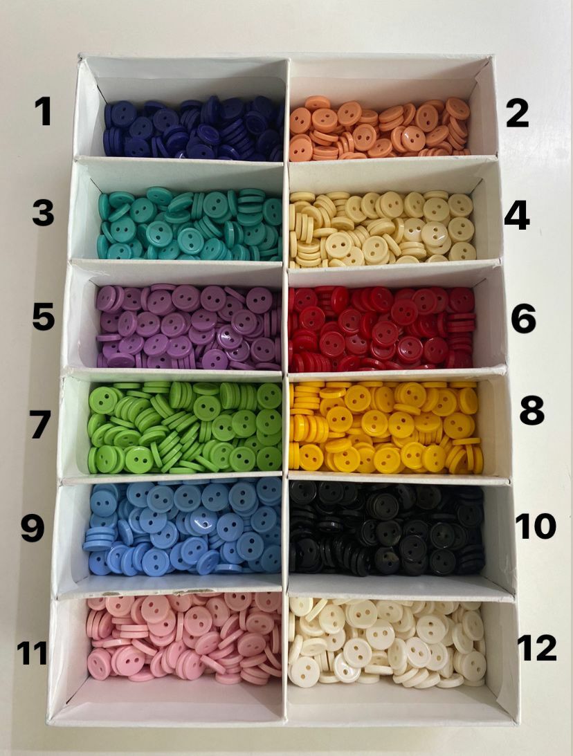 Amigurumi Yuvarlak Düğme