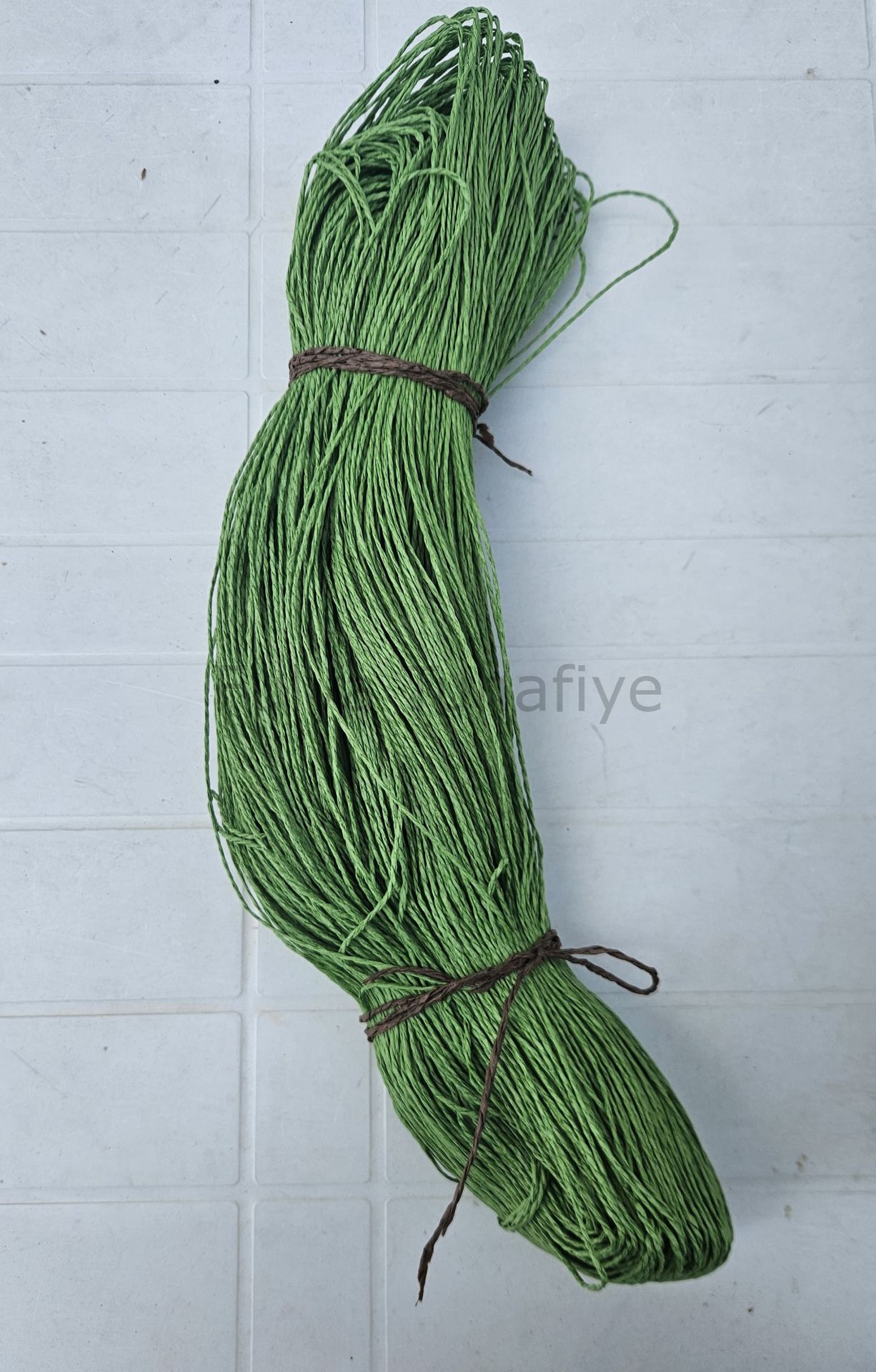 Çile Kağıt İplik Yeşil (gram seçenekli)