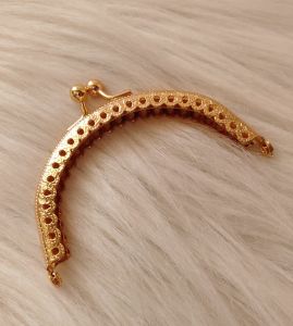 Çanta Ve Cüzdan Klipsi Oval modeller 10 cm gold renk