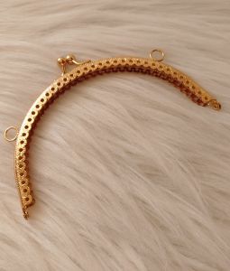 Çanta Ve Cüzdan Klipsi Oval modeller 16 cm gold renk