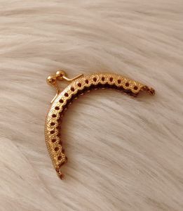 Çanta Ve Cüzdan Klipsi Oval modeller 8 cm gold renk
