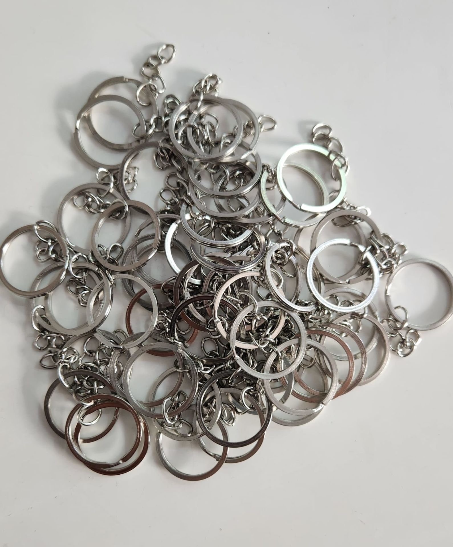 Anahtarlık Halkası Gümüş Renk (2,5 cm)