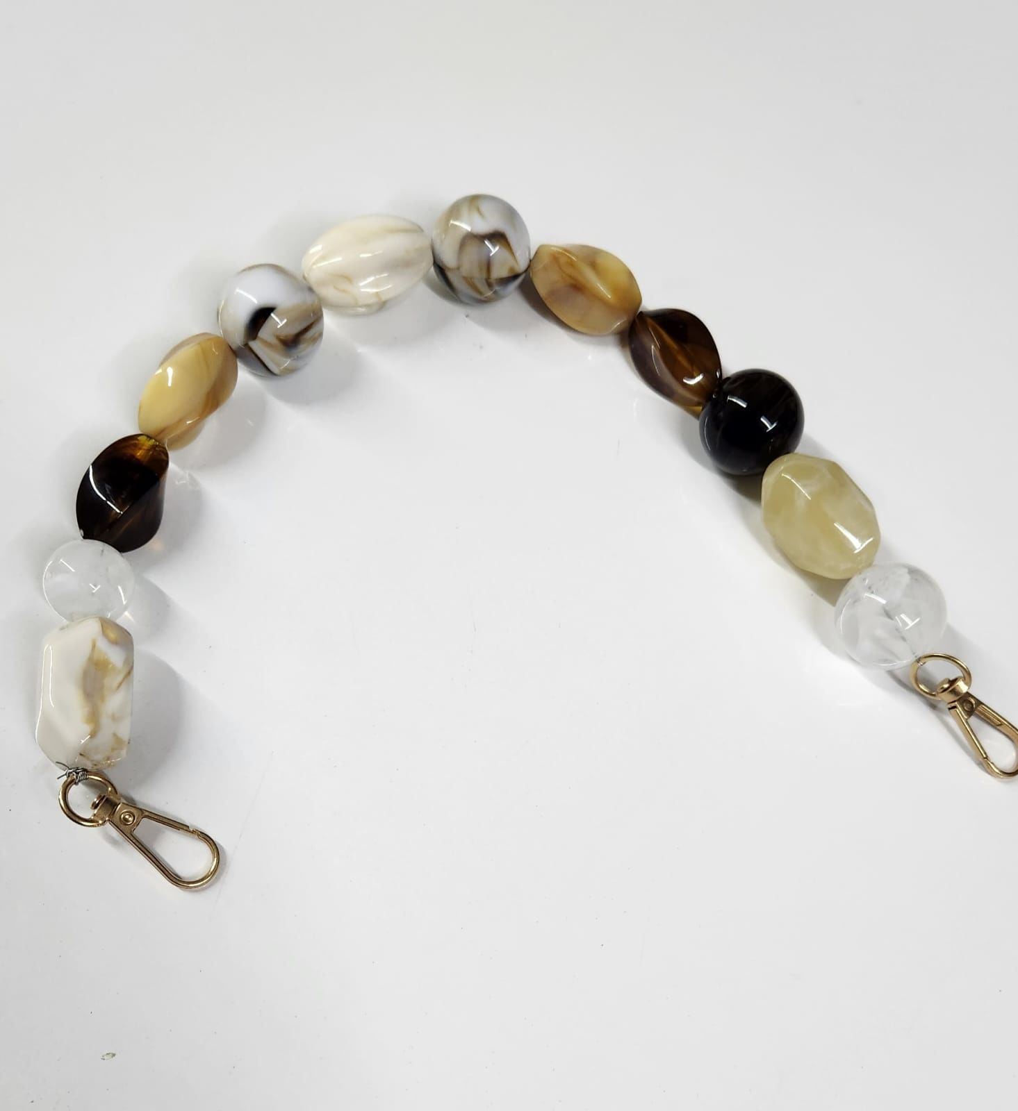 Akrilik Taşlı Çanta Sapı (40 cm) Model 6