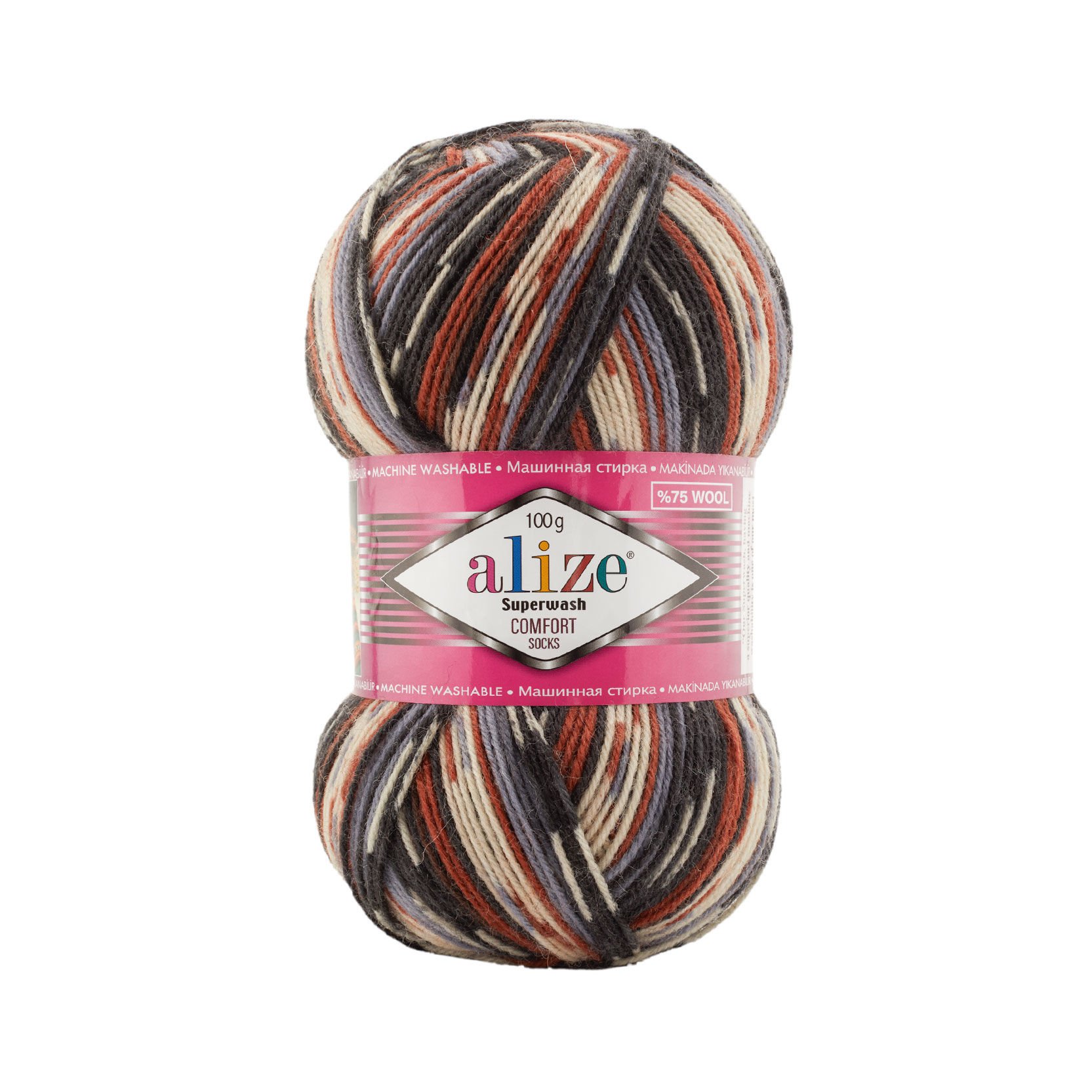 Alize Superwash Comfort Socks 7840