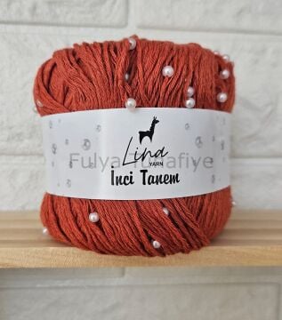 Lina Yarn İnci Tanem 149 Kiremit