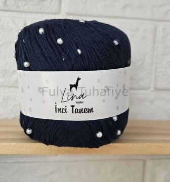 Lina Yarn İnci Tanem 113 Lacivert