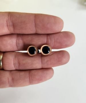 10 mm Renkli İthal Amigurumi Göz Tarçın